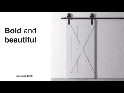 Urban Woodcraft Grand X Barn Door