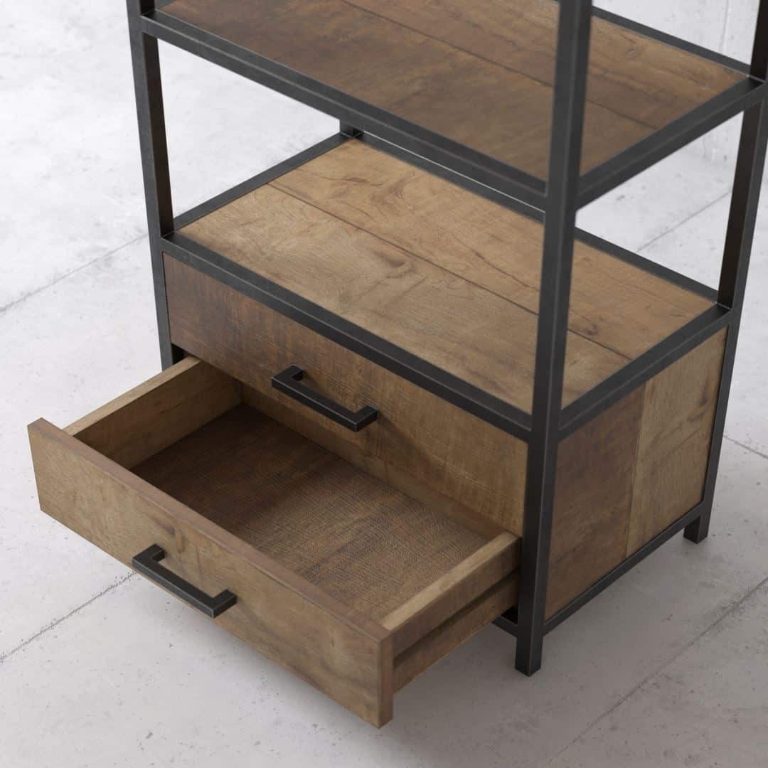 Urban Woodcraft | 25'' Opus Book Shelf 4 Urban Woodcraft | 25'' Opus Book Shelf 4