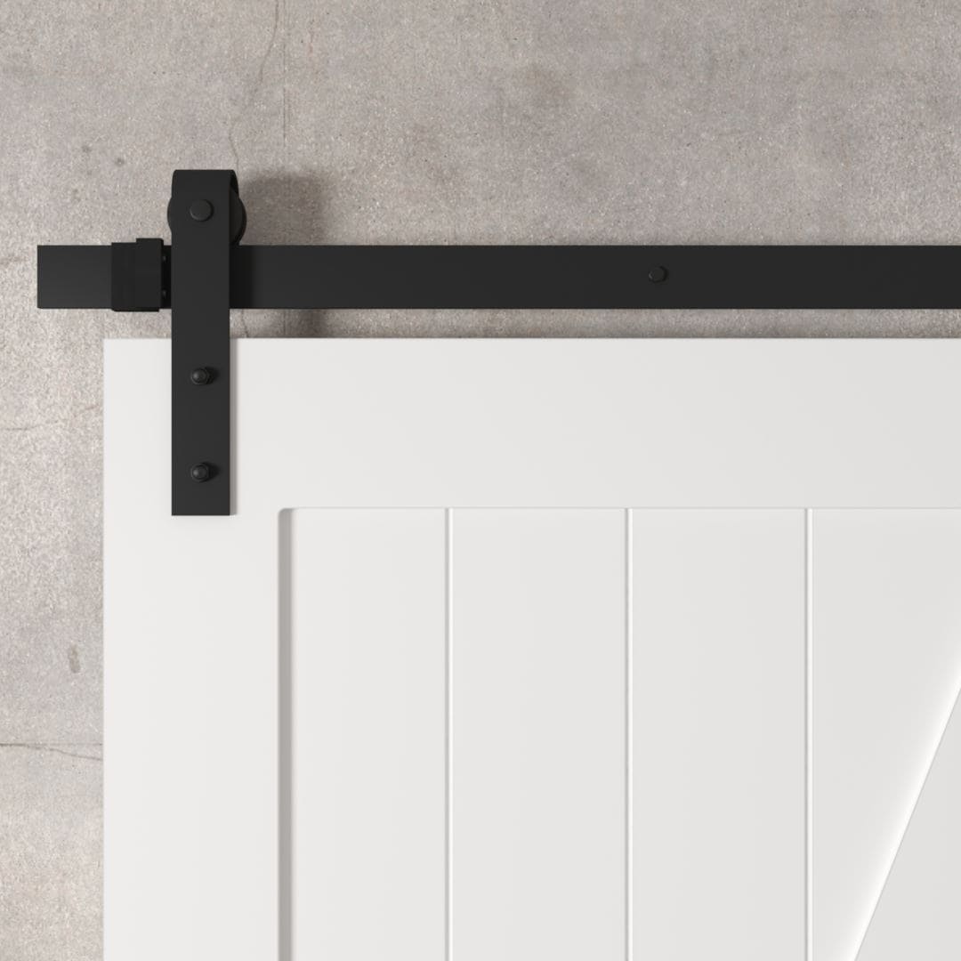 Urban Woodcraft | Z-Panel White Barn Door 4