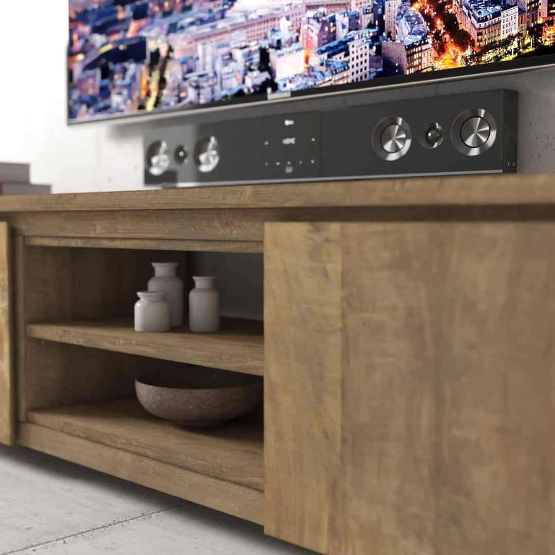 71" Marcola TV Stand Natural | Urban Woodcraft 71" Marcola TV Stand Natural | Urban Woodcraft