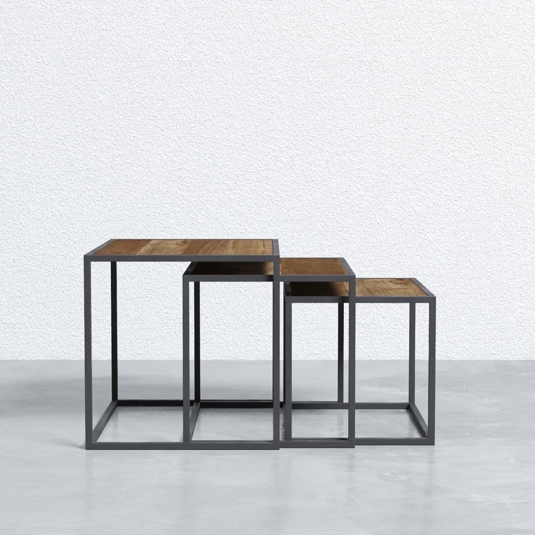 3-Piece Square Nesting Tables