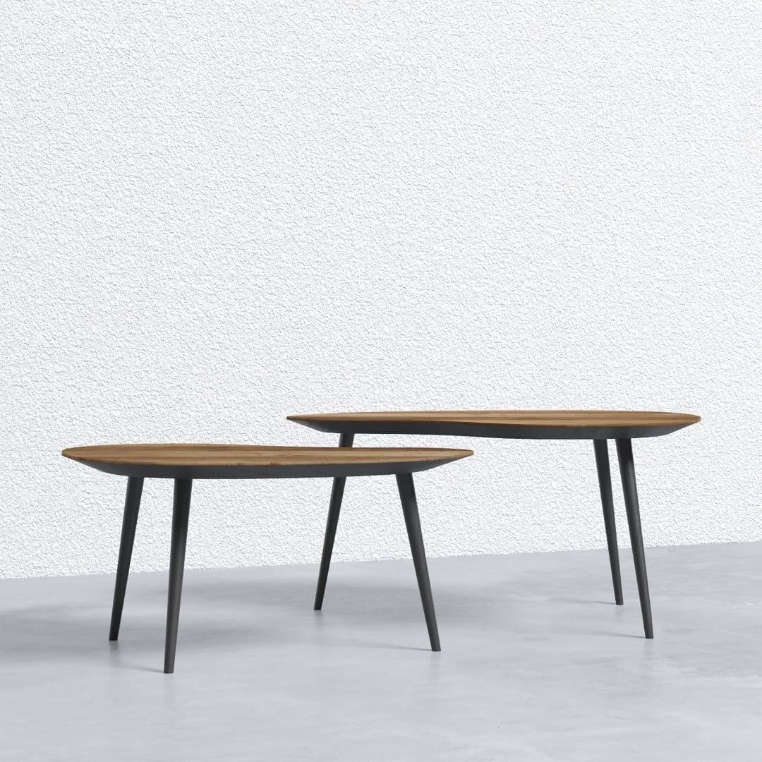 2-Piece Organic Coffee Tables