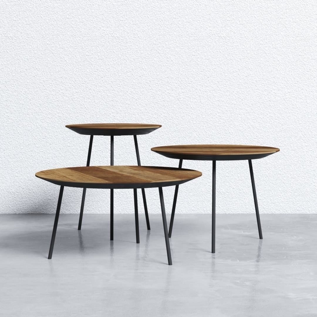 3-Piece Round Table