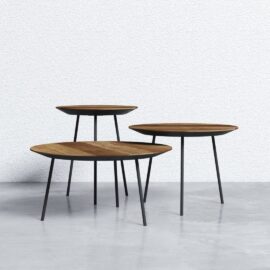 Bauhaus Round Coffee Table - Pin Legs (1)