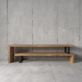 Urban Woodcraft 59 Soma TV Stand - Natural (1)