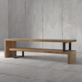 Urban Woodcraft 59 Soma TV Stand - Natural (4)