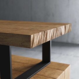 Urban Woodcraft 59 Soma TV Stand - Natural (6)