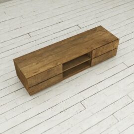 Urban Woodcraft 75 Burma TV Stand - Natural (5)