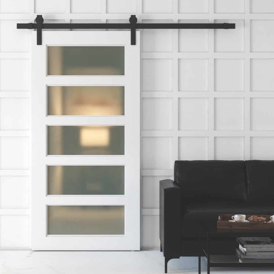 Boston 5 Panel Barn Door